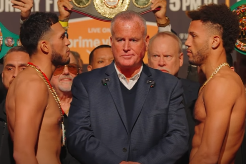 Benavidez vs Morrell (Captura de pantalla)