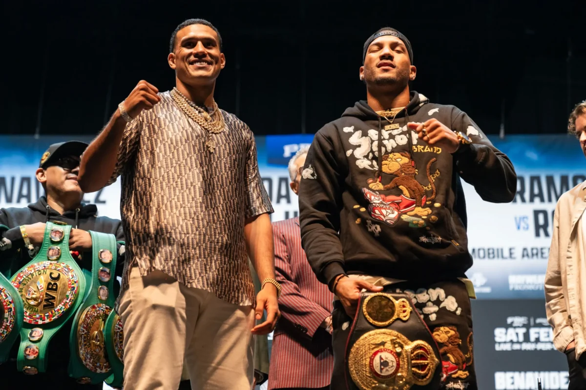 David Benavidez y David Morell Jr. Captura de pantalla.