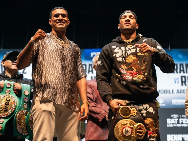 David Benavidez y David Morell Jr. Captura de pantalla.