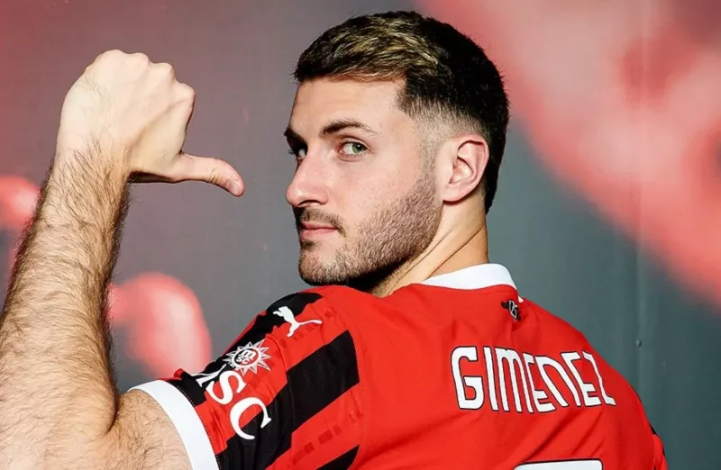 Santiago Giménez presentado por AC Milan. Mercado fichajes