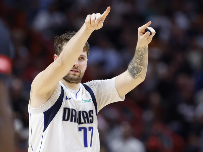 Imagen de archivo de esta temporada de Luka Doncic. EFE/ Rhona Wise